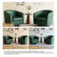 72Cm Wide Swivel Barrel Chair-1614842812