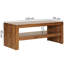 Mumbai Solid Wood Trestle Coffee Table with Storage-26775901