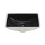 Plaisir 22" Ceramic Undermount Bathroom Sink In Matte Black