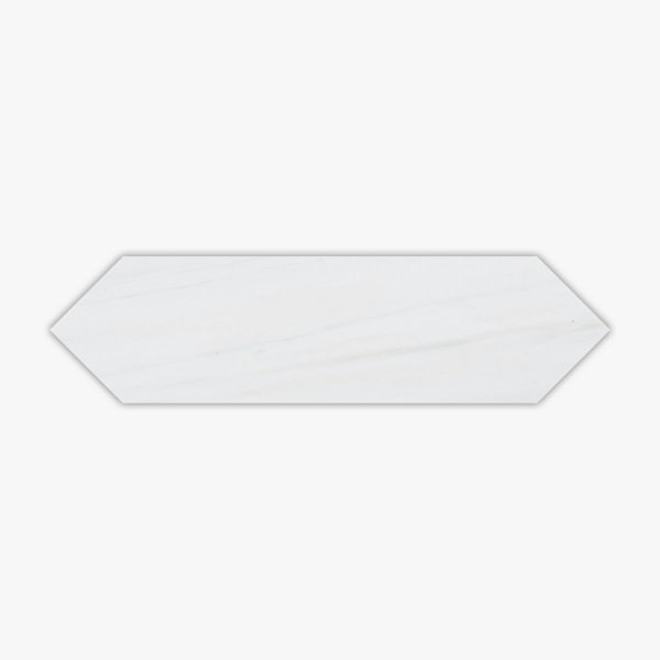 Bianco Dolomiti Honed 3x11 Marble Tile