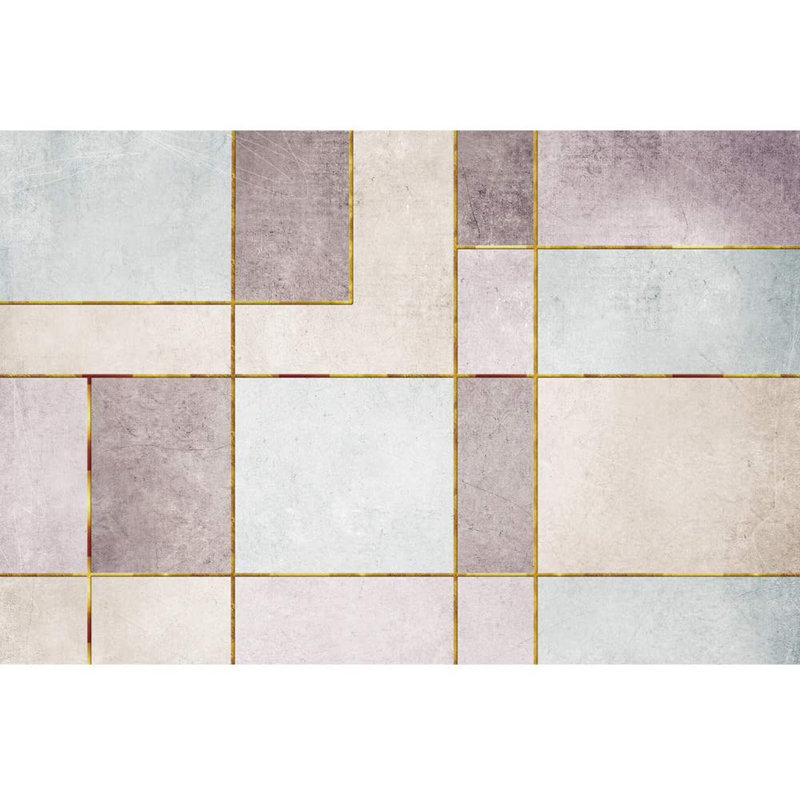 Geometric Peel & Stick Geometric Border, 66" L x 96" W