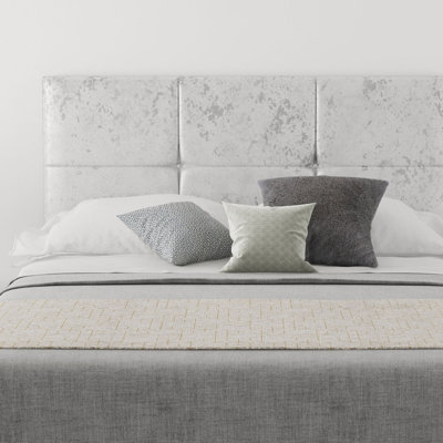 Kellen Upholstered Twill Panel Headboard