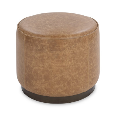 Clair Leather End Table