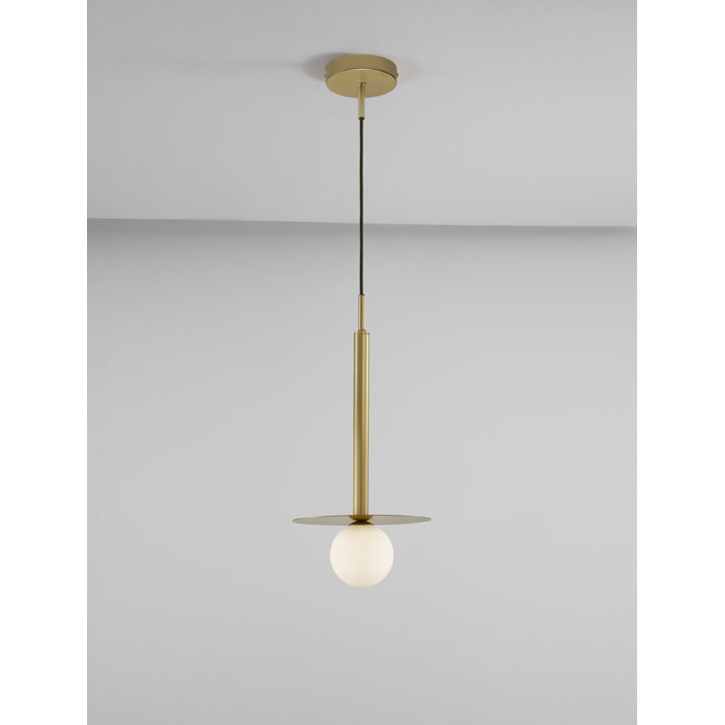 PIELO 1 - Light Gold Single Pendant