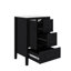 Meuble-lavabo 24 po avec lavabo, une armoire avec porte à fermeture douce, 3 tiroirs à fermeture douce-602352125
