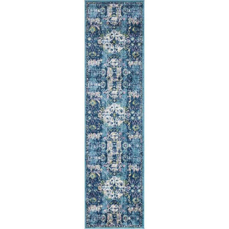 Endel Abstract Indoor Rug, Runner 2'7" x 10'