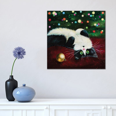 Baubles by Kim Haskins - Wrapped Canvas Print