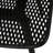 Outdoor Seating Option - Posey Chair In Black With Stable Support And Style Finish Quality Fashionable Look