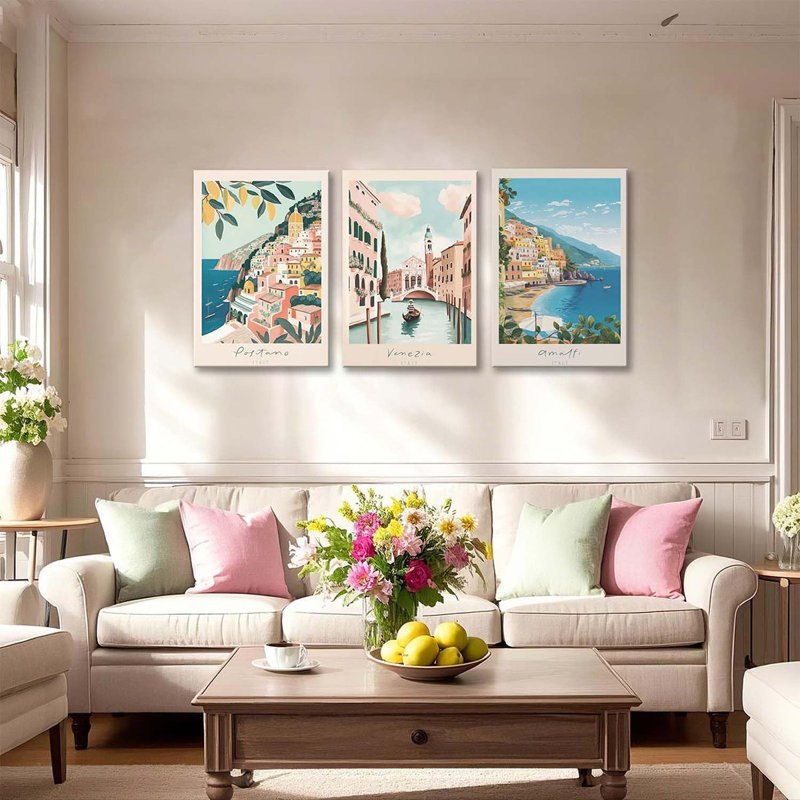 3 Piece Wrapped Canvas Print