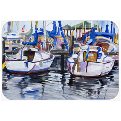 Planche à découper en verre caroline trésors s Sailboat