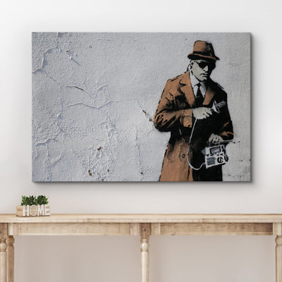 Impression sur toile Banksy