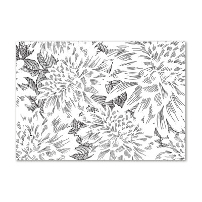 Floral Pattern - Wrapped Canvas Print