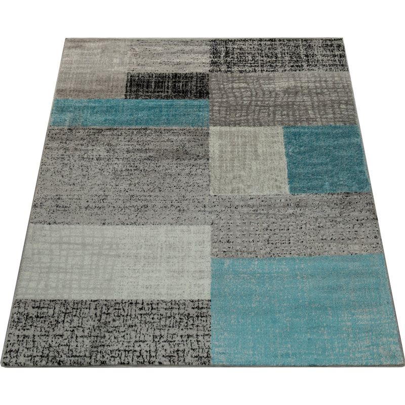 Emery Abstract Flatweave Area Rug, Rectangular 200cm x 280cm