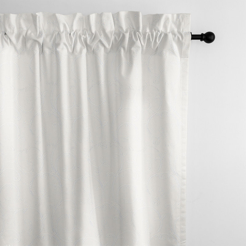 Salem Cotton Blend Curtain, 50" W x 96" L