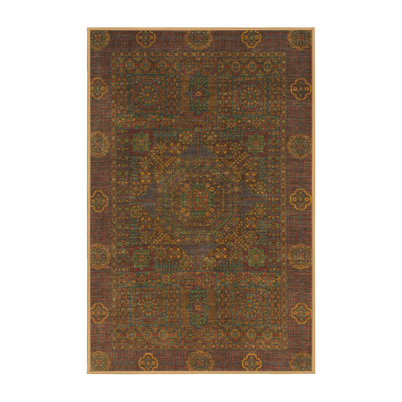 Tapis abstrait moderne 1482, Tapis de couloir 2 pi x 5 pi