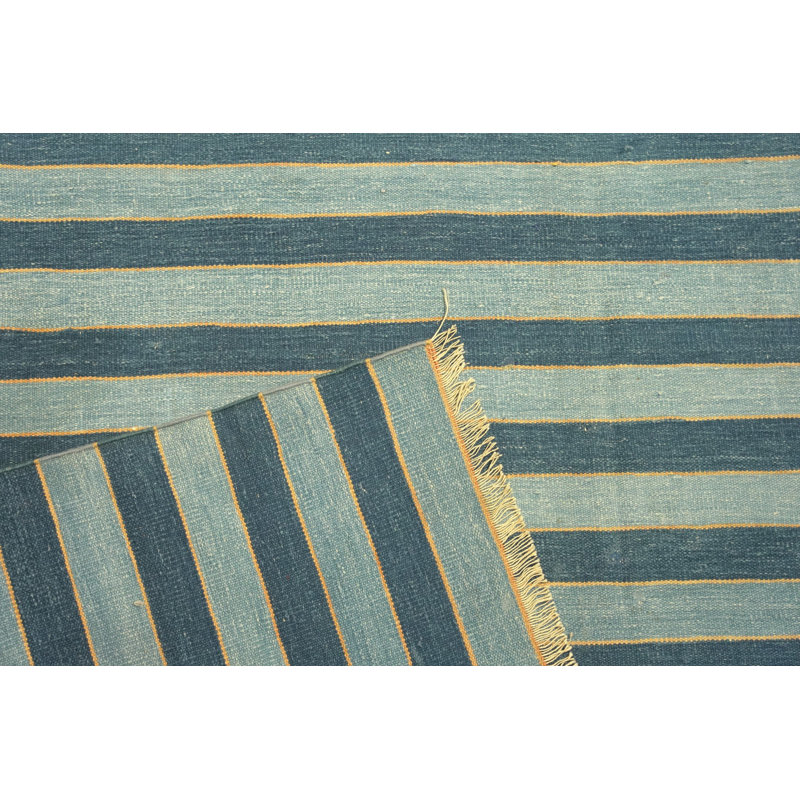 Dhurrie One-of-a-Kind Rectangle 7'6" X 13'3" Area Rug