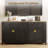 63" W Farmhouse-style Wooden Sideboard with Adjustable Shelves-1432826574