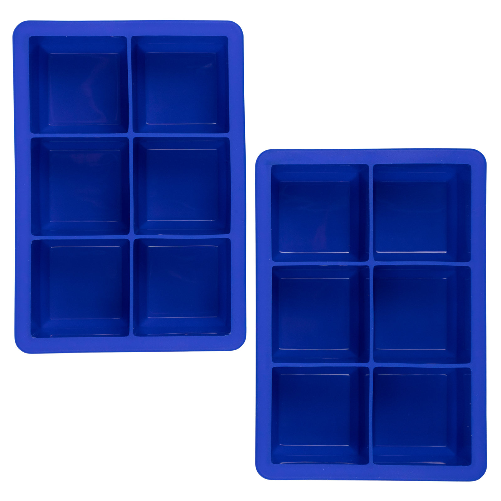 King Cube Ice Cube Tray, Blue