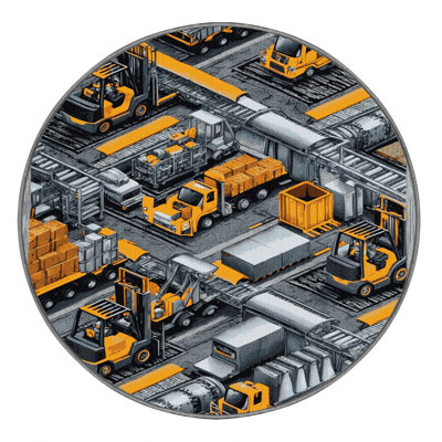 Tapis de transport gris lavable à la machine