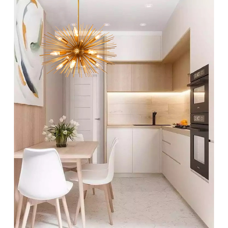 Gebhard 12 - Light Dimmable Sputnik Chandelier