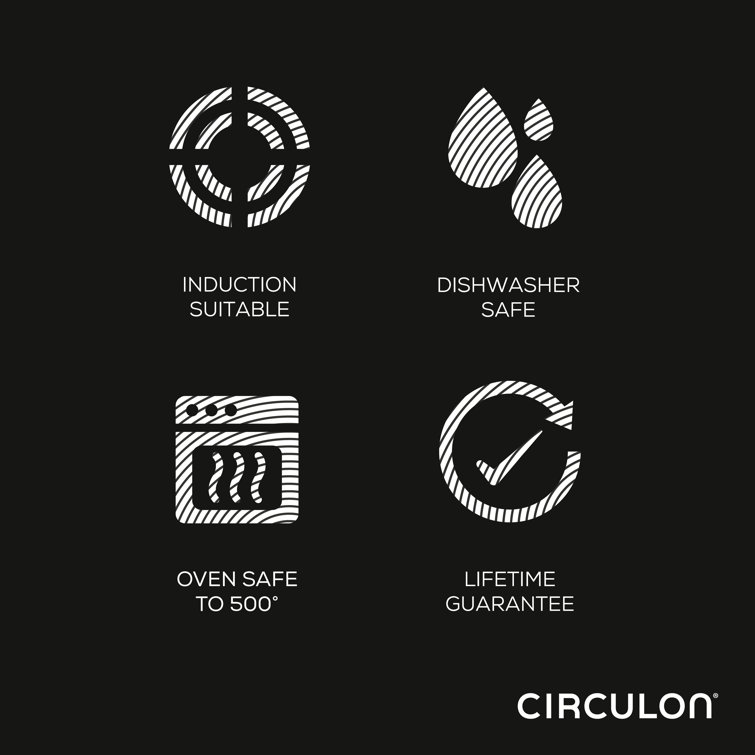 Circulon Stainless Steel Induction Cookware Set with SteelShield