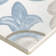 Valencia Daiza 8" x 8" Porcelain Field Tile in Matte Gray/Blue