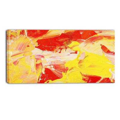 Abstract Painting Print on Wrapped Canvas