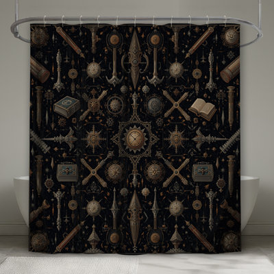 Rideaux de douche Steampunk