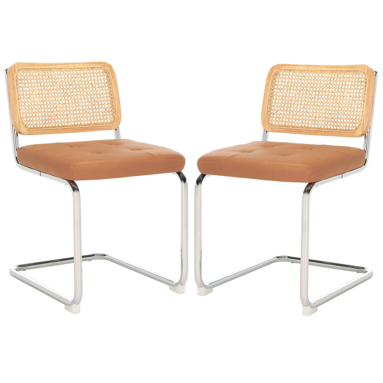 Waka Linen Dining Chair, Brown