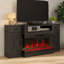 Meuble télé avec foyer 36 po-1801817993