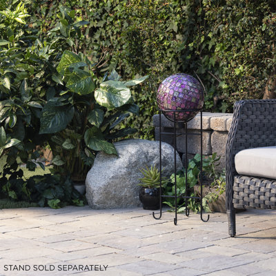  Colorful Glass Mosaic Gazing Ball