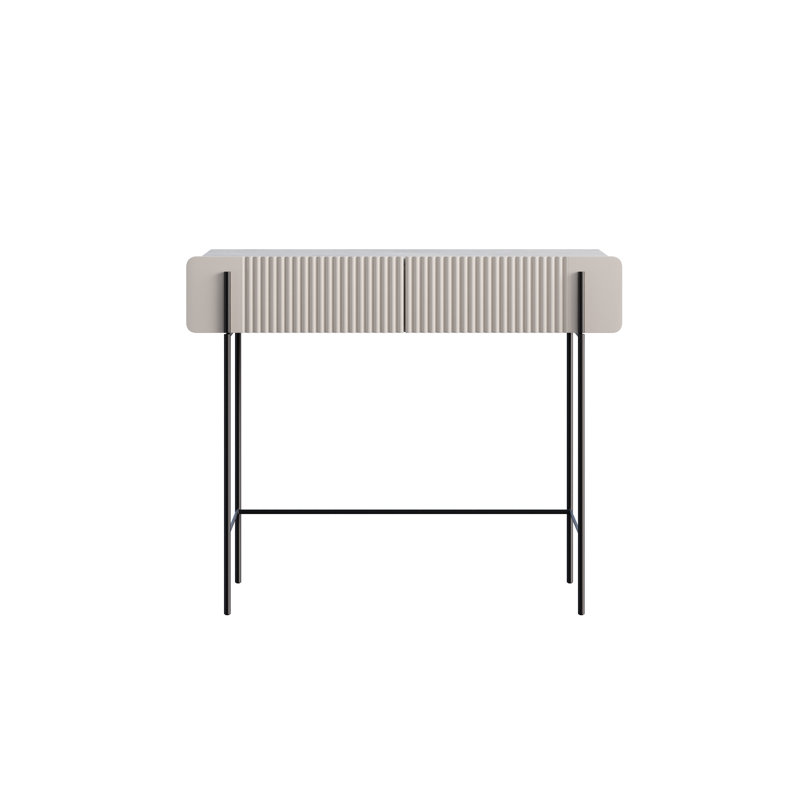 Otteridge Dressing Table, Cashmere/Black