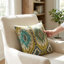 Coussin décoratif d’intérieur et d’extérieur de luxe vert avalanche de Plutus-125026900
