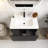 30“ Wall Mounted Floating Bathroom Vanity With White Ceramic Sink