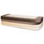 Canapé-lit orthopédique pour animal de compagnie convertible en velours Larry-46032018-27278163