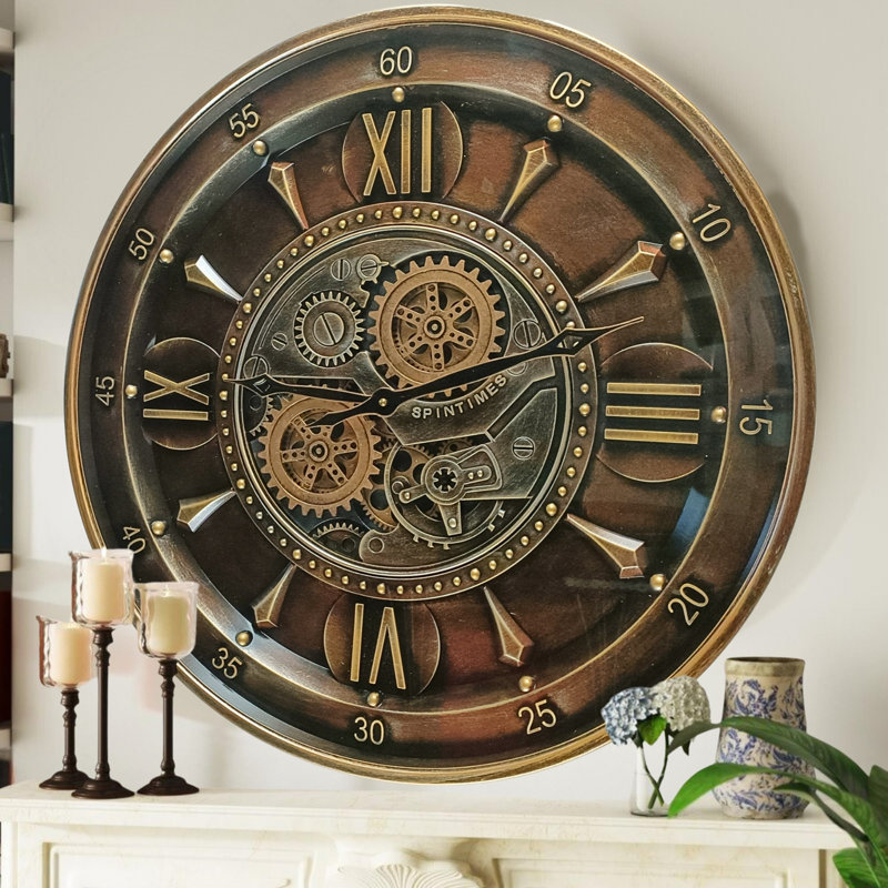 Metal Wall Clock