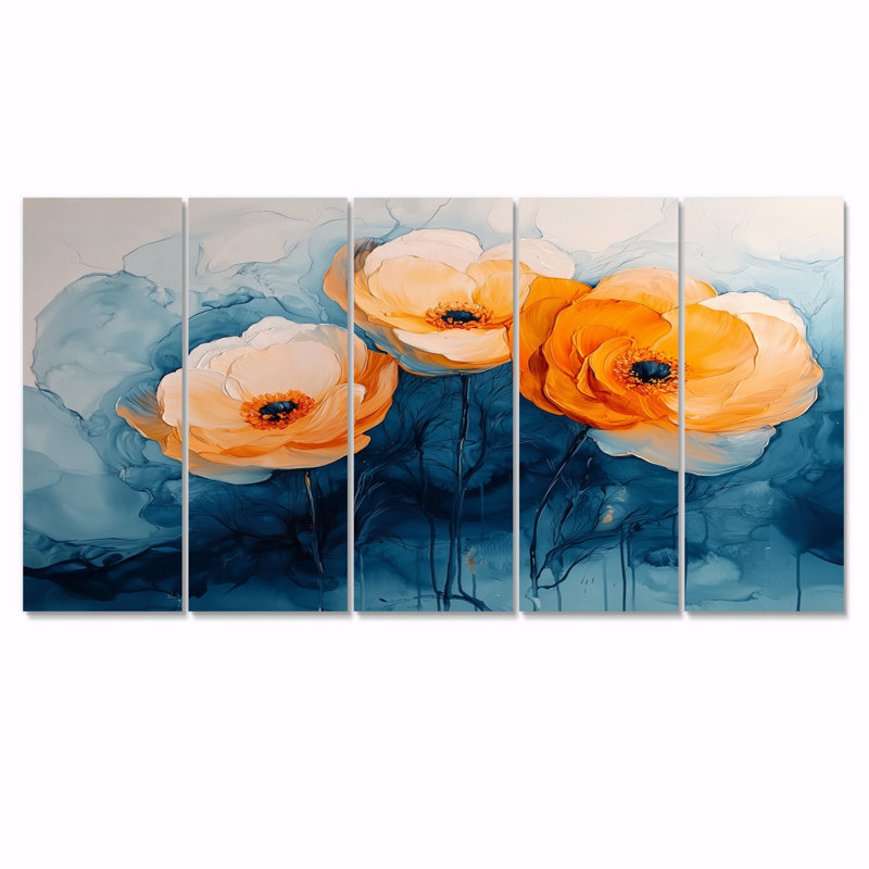 Janet - - Décoration murale Renoncule - - T, art mural traditionnel, H 28 po x l 60 po