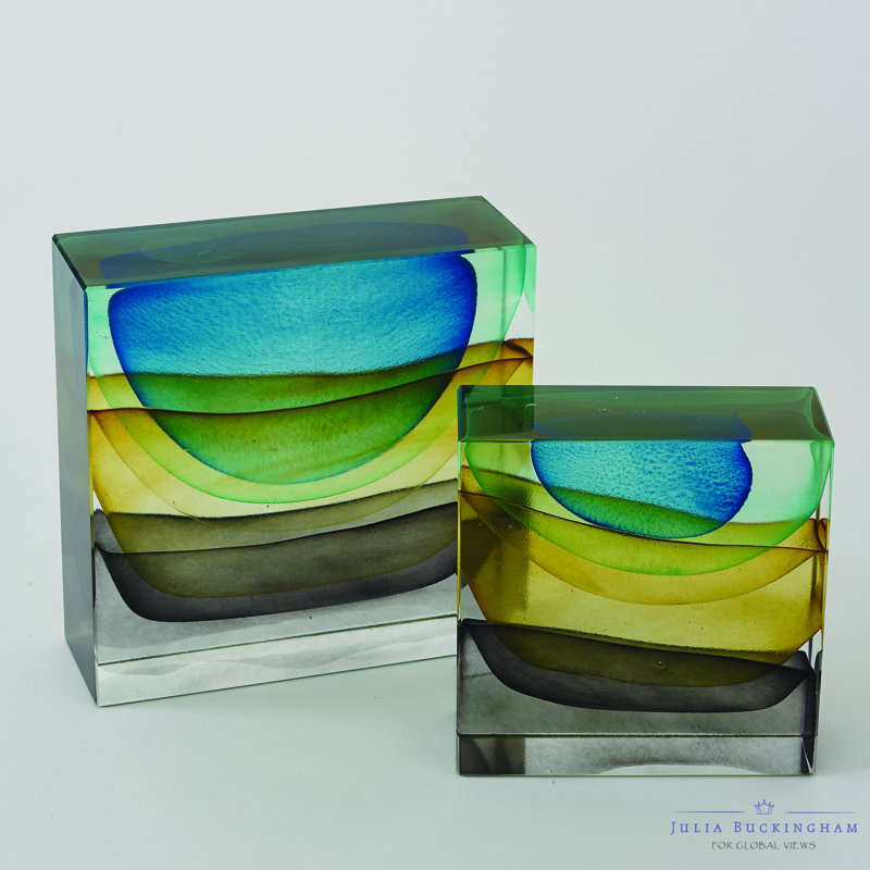 Crown Block, 7.75" H x 7.5" W x 2.75" D, Storm