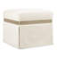 Melange Square Pouf