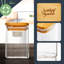 Glass Canister - Set of 10