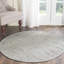 Wincanton Abstract Hand-Knotted Cotton Grey Area Rug-308799975