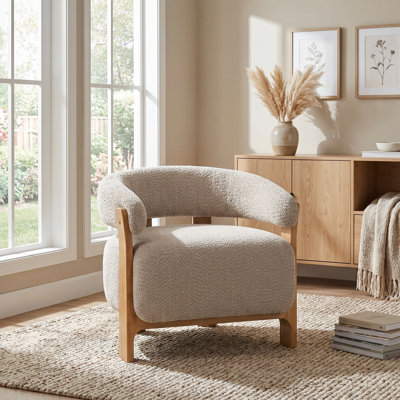 Fauteuil demi-tonneau Garrison