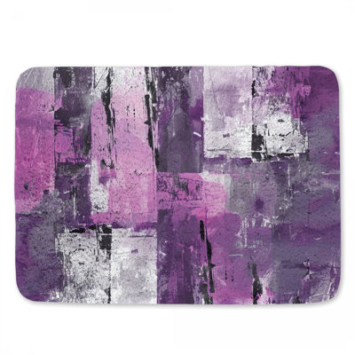 Tapis de bain abstrait