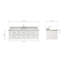 Ensemble de meuble-lavabo mural simple 61 po-1275428032-1275428093