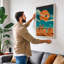 Desert Explorers Retro - Wrapped Canvas-550387028-550387024