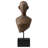 Peel 18" Abstract Bust Sculpture on Black Stand