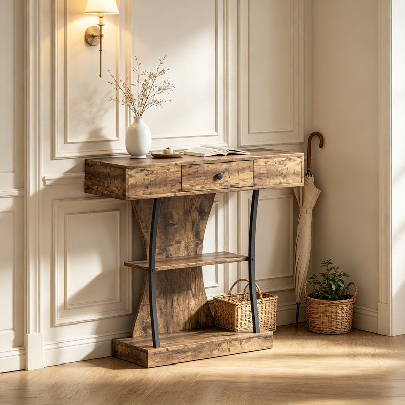 91.01 cm W Console Table