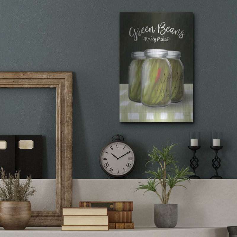 «Farm Fresh Green Bean» par House Fenway, H 16 po x l 12 po