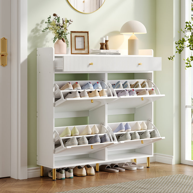 20 Pair Shoe Storage Cabinet