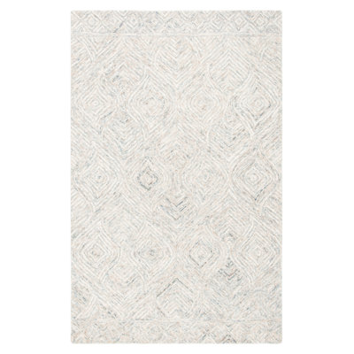 Treva Hand Tufted Wool Geometric Rug